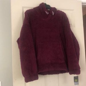 Women’s Sherpa Hoodie Size L